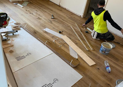 herringbone flooring London installation