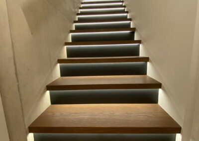 New Build - high end luxury wooden staircase
