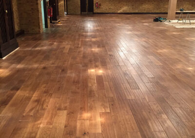 Solid Oak Flooring at the Brewery