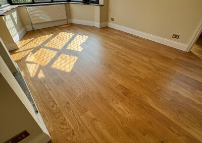 Fitted Solid Oak Planks