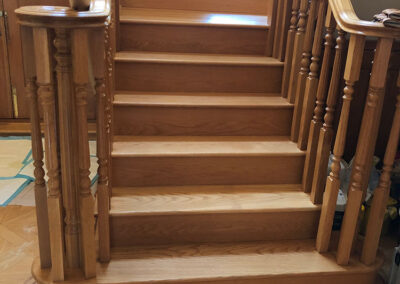Solid Oak Flooring and Stairs