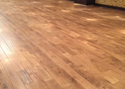 Solid Wood Flooring at the Brewery